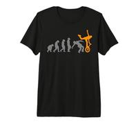 Monociclo Unicyclist Ciclista Bicicleta Acrobacias Circo Monociclo Camiseta Premium