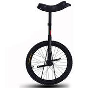 Monociclos, Monociclo de ruedas 16 pulgadas for niños con llanta aleación, neumático extra grueso y soporte almacenamiento resistente, equilibrio, ciclismo, ejercicio físico for adultos(Black)