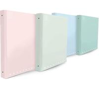 MONOCROMO Funda 4 Anillas Pastel A4 Colores Surtidos Multicolor