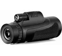 Monocular 12x50 con, telescopio monocular práctico, telescopio monocular para Adultos de Gran Aumento, monocular HD 80x100 con trípode y Soporte para teléfono móvil