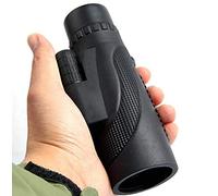 Monocular 12X50 Resistente al Agua, telescopio de diseño Antideslizante de Gran Angular de Alta transmitancia, Comodidad de observación de Ocular Grande Little Surprise