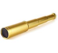 Monocular 25x36, monocular Compacto de latón de Alta telescopia con Lente de Prisma BAK4, monocular con teléfono Inteligente para Adultos y niños, observación de Aves y Turismo, para Interiores y