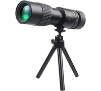 Monocular 4k 10-30x30 mm, telescopio monocular de observación de Alta definición Resistente al Agua y antivaho con trípode Que se Utiliza para Acampar, Viajar y Hacer Caminatas