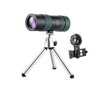 Monocular Compacto con Zoom 8-24x30 con Prisma BAK4 Lente FMC Monocular con Adaptador para teléfono Inteligente y trípode para Adultos Observación de Aves Viajes Turismo