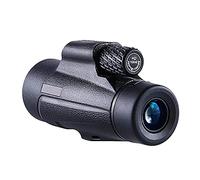 Monocular Compacto con Zoom de Alta Potencia 10-30x42 con Lente BAK4 Prism FMC Monocular con Adaptador para teléfono Inteligente para observación de Aves Viajes Turismo