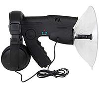 Monocular con micrófono parabólico, amplificador de sonido, telescopio biónico y de observación de aves, telescopio biónico para escucha de pájaros de largo alcance, 200 m, para escuchar aves y