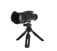 Monocular de alta potencia para adultos, alcance monocular HD 12-30x60 con adaptador de smartphone, trípode, prisma, telescopio compacto para caza, observación de aves, viajes, senderismo