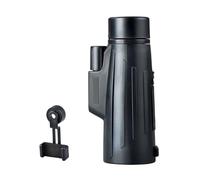 Monocular De Bolsillo 10x42 Binoculares Potentes Bak4 Zoom Telescopio Mano Miras Profesionales Caza Conectar Teléfono