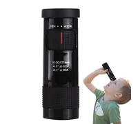 Monocular de bolsillo, monocular compacto, telescopio portátil, monocular ligero, monocular portátil de viaje para exteriores, senderismo, resistente y cómodo