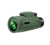 Monocular de Gran Campo de visión 12X50 para Exteriores, Camping, Viajes, Caza, HD FMC con trípode, Soporte para teléfono móvil, observación de Aves