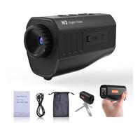 Monocular de Visión Nocturna Digital Infrarroja con Pantalla Grande de 2 Pulgadas,Zoom Digital 5X, Batería Recargable 2000mAh, Trípode,Soporta Fotos y Videos 1080P Full HD para Caza y Camping