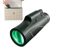 Monocular de visión nocturna, Telescopio monocular HD 12x50, Telescopio monocular impermeable para exteriores, Telescopio monocular de alta potencia monocular compacto de visión clara para niños y adu