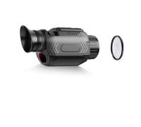 Monocular de visión nocturna, zoom 4K 3600 mAh, carga USB-C, zoom digital 28X, resolución de imagen 64M-8M, monocular, guardar fotos, video para acampar y vigilancia (D15+1)