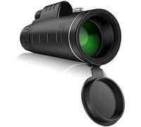 Monocular HD de Alta Potencia 40X60 con Soporte para teléfono Inteligente y trípode Monocular Impermeable con telescopio Duradero y Transparente