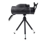 Monocular HD de Alta Potencia 80X100 con Prisma BAK4, Clip para teléfono móvil y Soporte telescópico de aleación de Aluminio.