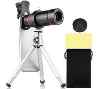 Monocular, HD Focusing Mobile Phone Telescope Head Teléfono móvil Externo 18X Metal Universal Teleobjetivo Telescopio