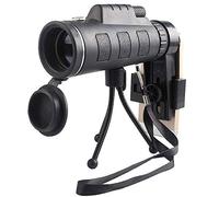 Monocular Impermeable con Prisma óptico BAK4 Ultra HD, con Soporte para teléfono Inteligente y trípode Ajustable para observación de Aves, Turismo, Caza y Senderismo, 40x60 - Interesting Life