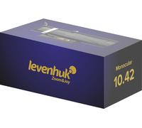 Levenhuk New Wise Plus 10 x 42 Monocular - Telescopio de bolsillo compacto y ligero con ópticas Bak-4, compatible con trípode - para senderismo, observación de aves, camping, caza, viajes y conciertos