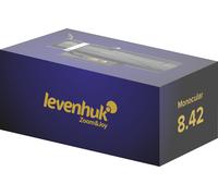 Levenhuk New Wise Plus 8 x 42 Monocular - Telescopio de bolsillo compacto y ligero con ópticas Bak-4, compatible con trípode - para senderismo, observación de aves, camping, caza, viajes y conciertos