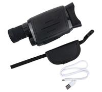 Monocular nocturno, alcance infrarrojo digital 1080P con zoom de 16x para camping, caza y observación de vida silvestre