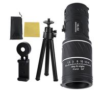 Monocular para Adultos - Monocular Portátil 16X52 - Juguete Ligero de Alto Poder para Observación de Aves, Senderismo, Acampada, Aprendizaje y Exploración del Mundo