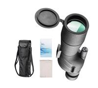 Monocular para adultos, potente monocular Vortex, 25-75 x 60 cm, con mayor visibilidad para adultos, telescopio de bolsillo con correa de mano, impermeable, sin vaho para exteriores y amarillo de