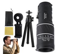 Monocular para Smartphone | Monocular de Mano 16x52,Herramienta Educativa Portátil y Ligera para Observación de Aves, Caza, Senderismo y Exploración del Mundo