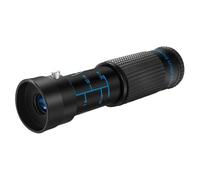 Monocular plegable con textura portátil, ideal para actividades al aire libre, bolsillo de viaje