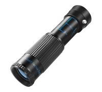 Monocular plegable con textura portátil, ideal para actividades al aire libre, bolsillo de viaje