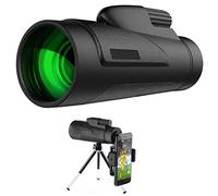 Monocular portátil 12X50 de Alta Potencia, Lente Prisma BAK4 Impermeable para Exteriores, observación de Aves, Camping, Viajes para Adultos observación de Aves al Aire Libre