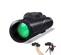Monocular portátil 40X60 Alcance monocular de Alta Potencia, monocular Compacto para observación de Aves Camping Deportes al Aire Libre para Adultos Observación de Aves Viajes al Aire Libre Turismo