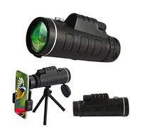 Monocular portátil 40x60 monoculares de Alta Potencia para teléfonos Inteligentes, Zoom Impermeable para observación de Aves para Adultos Viajes al Aire Libre Turismo