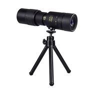 Monocular portátil 4K 10-60X40 mm Super teleobjetivo Zoom Senderismo Monocular impermeable con soporte para teléfono inteligente y trípode para caminatas para adultos Observación de aves al aire libre