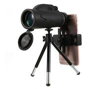 Monocular portátil 80X100 Óptica Zoom Lente Ejército Militar Impermeable Senderismo Telescopio monocular Profesional para Adultos Observación de Aves Viajes al Aire Libre Turismo