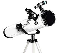 Monocular, Refractor de 76 mm con trípode y buscador, Ideal para observar Planetas, astronomía refractiva para Principiantes, Resistente al Agua y con Poca luz, HD.