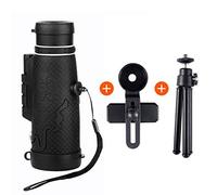 Monocular s 60x60 para teléfono Inteligente, Potente Binocular de Caza con Zoom Fijo de Alta claridad, telescopio de Bolsillo HD.