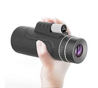 Monocular Telescopio 12x50 resistente al agua Monocular HD Bak4 prisma para tiro de tiro en caza al aire libre camping soporte para smartphone