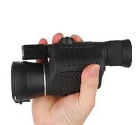 Monocular Telescopio 8x40 HD Brújula Telescopio con Iluminación Enfoque con Una Sola Mano Lente Impermeable MAK BAK4 Prism para Viajes De Caza para Adultos Al Aire Libre Concierto De Acampada