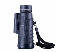 Monocular Telescopio de Alta Potencia Hd 40X60 Al Aire Libre de Viaje Concierto Soporte Portátil Telescopio,Negro,40x60