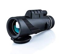 Monocular Telescopio Monocular BAK4 80X100 Óptica Zoom HD High Power Low Light Level Visión Nocturna Telescopio Monocular Monocular para Observación de Aves Camping Viajes