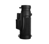 Monoculares 10X32, 10 aumentos, Alcance Efectivo de 10 a 1000 Metros, Prisma BAK4, para observación en el Exterior o avistamiento, Negros, Resistentes al Agua.
