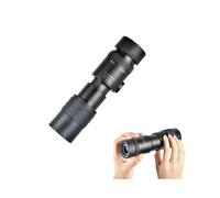Monoculares compactos para adultos, telescopio con zoom y lente totalmente multicapa, visión nítida para observación de aves y viajes, 10-300x40