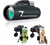 Monoculares con Zoom HD de Alta Potencia: Lente óptica BAK4 Prism FMC, Lente con Zoom de Aumento de 10x, con Adaptador para teléfono Inteligente y trípode,