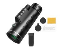 Monoculares con Zoom Potente For Exteriores, Lente Telescópica De Largo Alcance con Trípode For Acampar, Senderismo, Viajar, Teléfono, Monocular, 10X(Only Telescope)