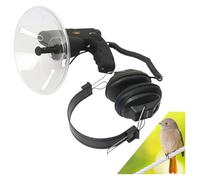 Monoculares de Micrófono Parabólico, Dispositivo móvil biónico for captar Sonidos, Amplificador monocular de 8 aumentos, for Escuchar Aves y Animales a Larga Distancia.