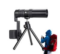 Monoculares de visión para adultos, refractores de telescopio de alto aumento con telescopio monocular antideslizante para observación de aves silvestres