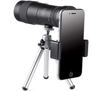 Monoculares Monoculares para Senderismo - Telescopio Profesional monocular con Zoom -40X40 portátil para Acampar Caza Binoculares HD para Adultos Necesarios