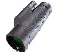 Monoculares negros 10X50, telescopio de mano lleno de nitrógeno de gran angular de gran angular HD, telescopio de cámara para teléfono móvil al aire libre Serie Sniper Espejo de pájaro little surprise