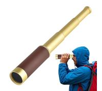 Monoculares para adultos Telescopio monocular portátil de alta potencia | Telescopio monocular portátil retráctil | Lente de alta definición para observación de aves, viajes, camping, senderismo