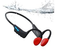 MONODEAL Auriculares Conducción Osea Auriculares Natacion, IPX8 Impermeable Bluetooth 6.0 Auriculare para Nadar, 32G MP3 para Natacion Correr Ciclismo